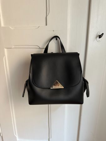 EMPORIO ARMANI - Leder Rucksack schwarz