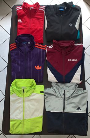 Adidas Jacken alle sechs zu einem Preis