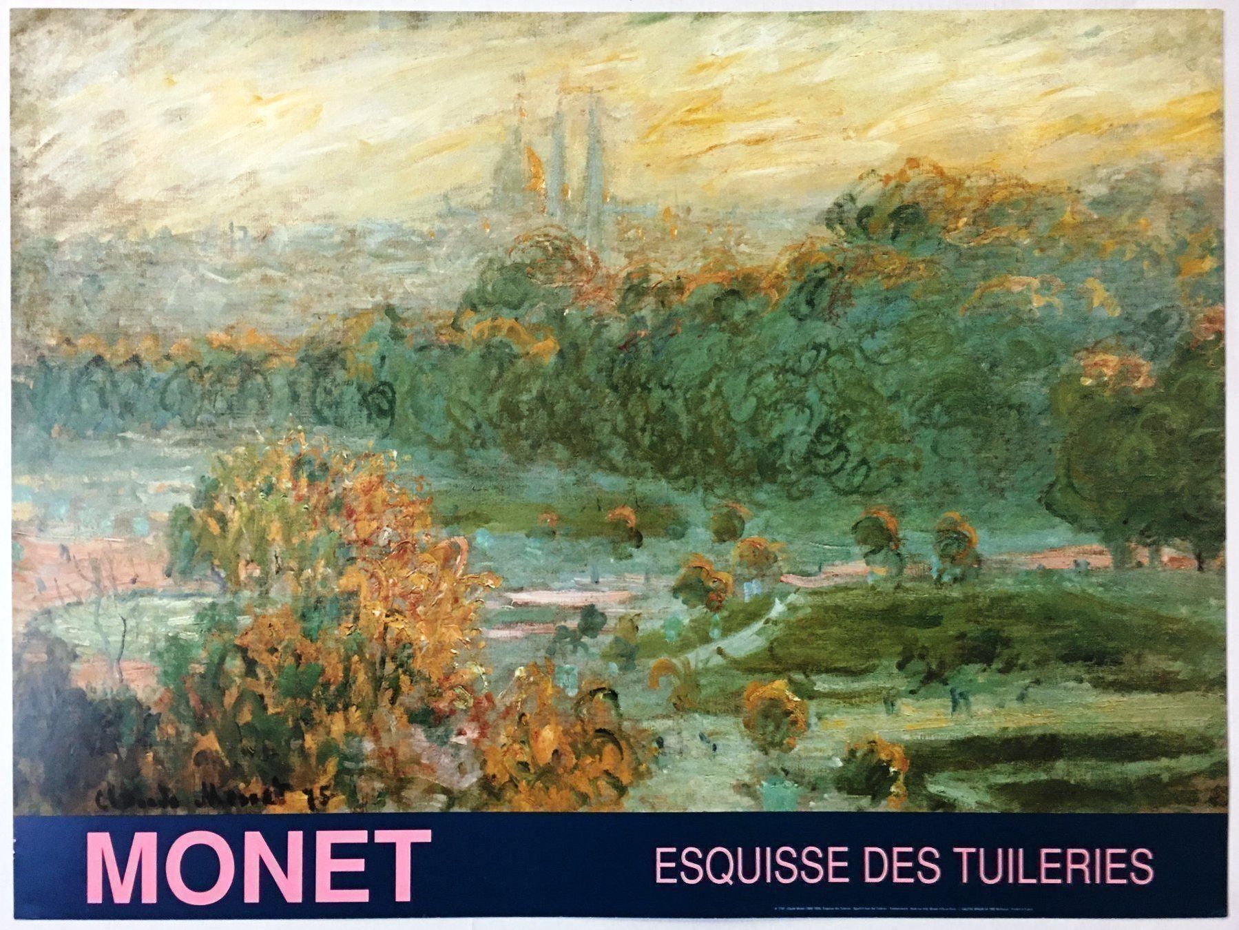 Foto & Immagini: Kunstdruck (1992) - Claude Monet – Usato da Oftringen venduto da Vucki