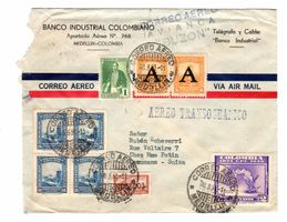 1951 - Aero Transoceanico - Medellin Colombia -> Lausanne