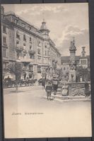 Ak Luzern Hirschmattstrasse Lu Mit Pferdefuhrwagen 1908