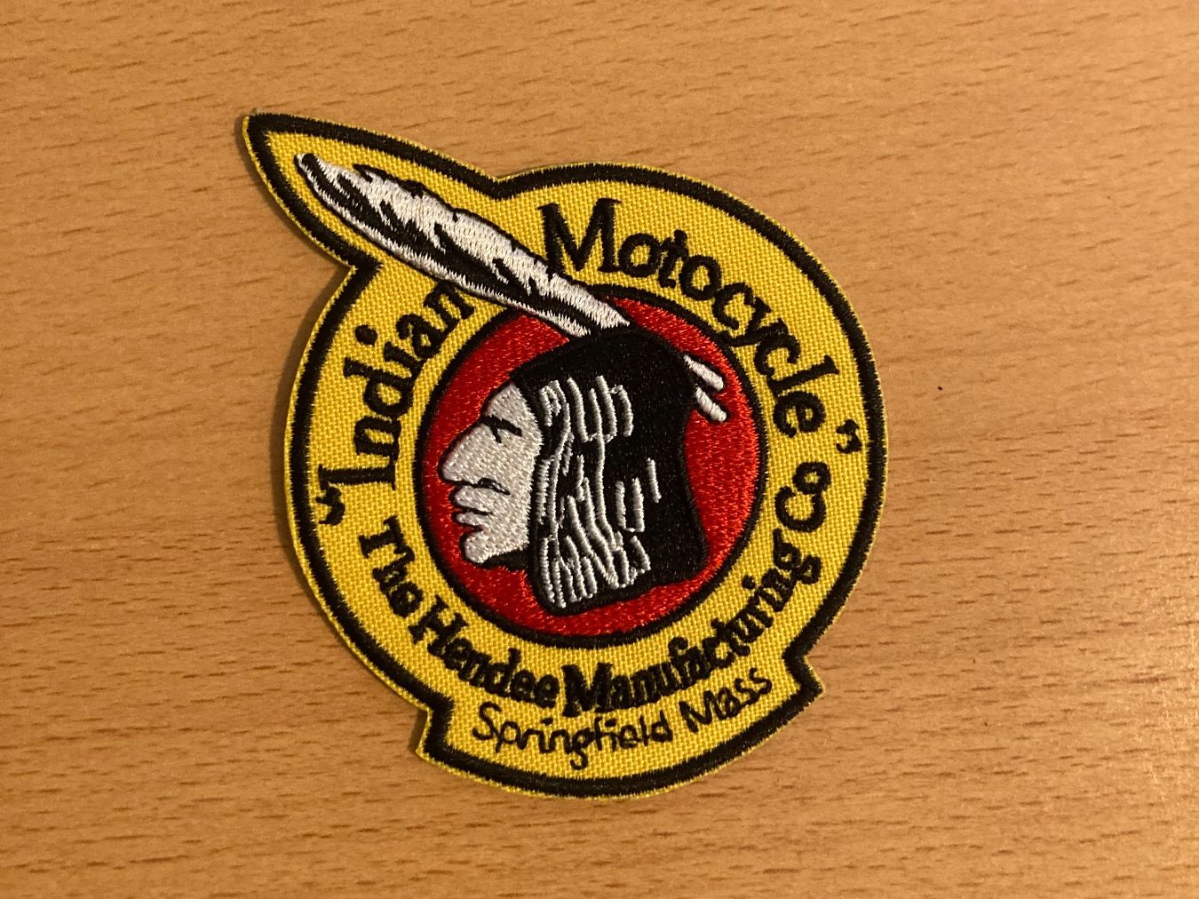 Toppe: Indian Motorcycles Patch Sticker Aufnäher 1025 – Nuovo (secondo la descrizione) da Horn venduto da abutre72