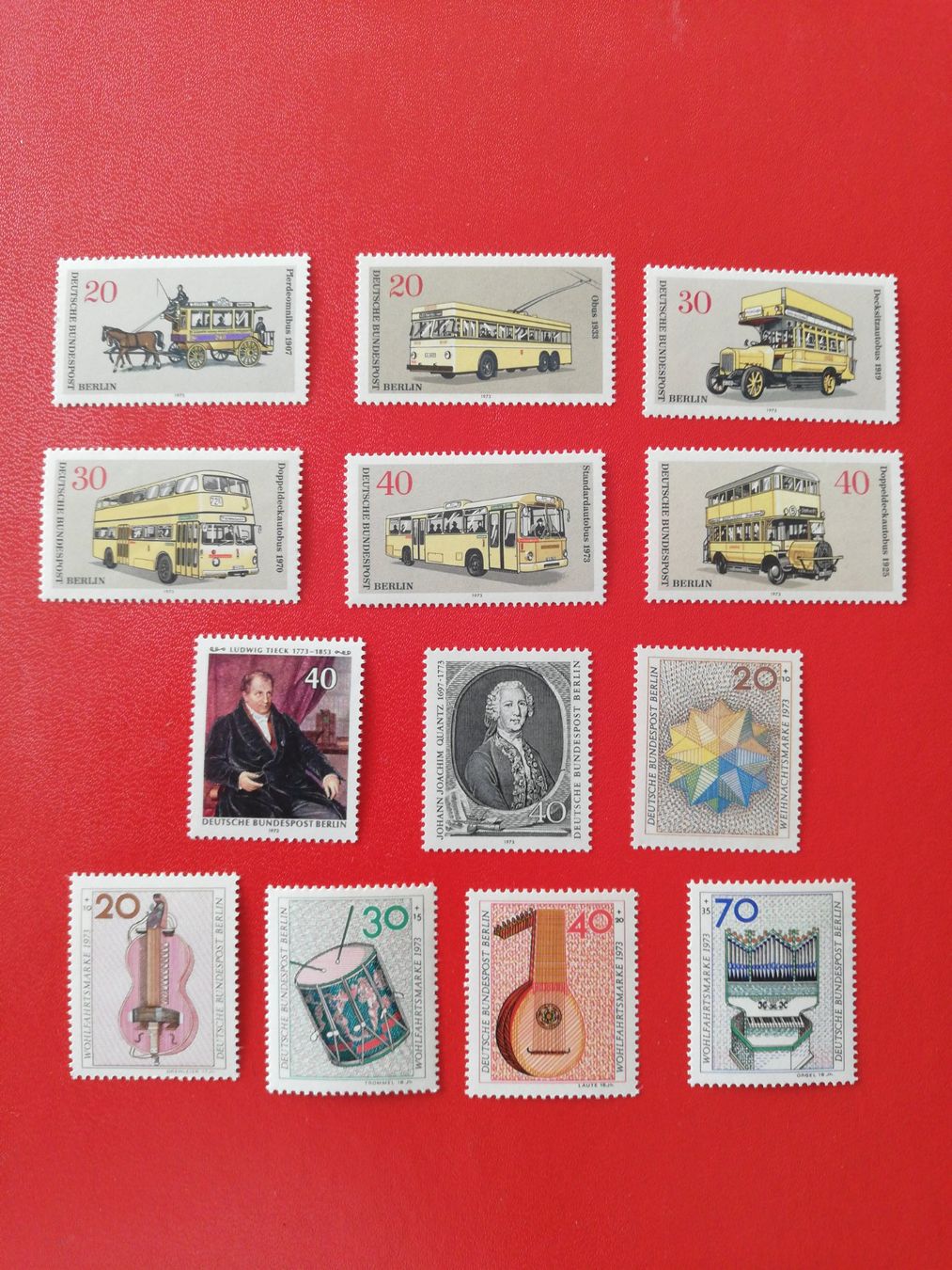 Alle Briefmarken: Berlin Sondermarken 1973 postfrisch – Gebraucht aus zumikon von lotegrandote