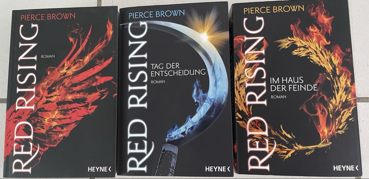 Libri: Red Rising Pierce Brown Teil 1-3 – Usato da Muttenz venduto da Tonsorten