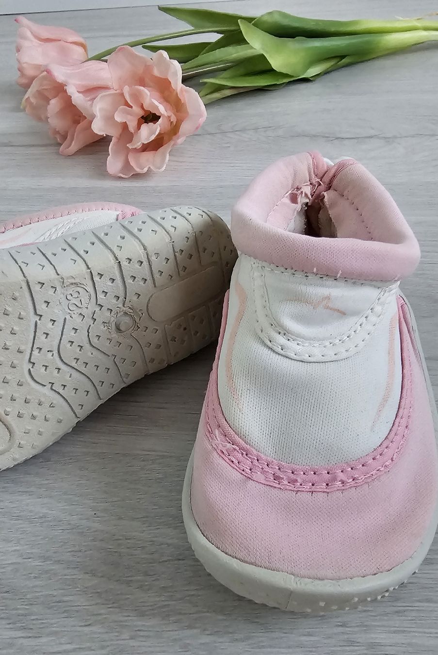 Scarpe per ragazze: Badeschuhe / Wasserschuhe, Gr. 23, Rosa – Usato da Zufikon venduto da Dadulka79 4