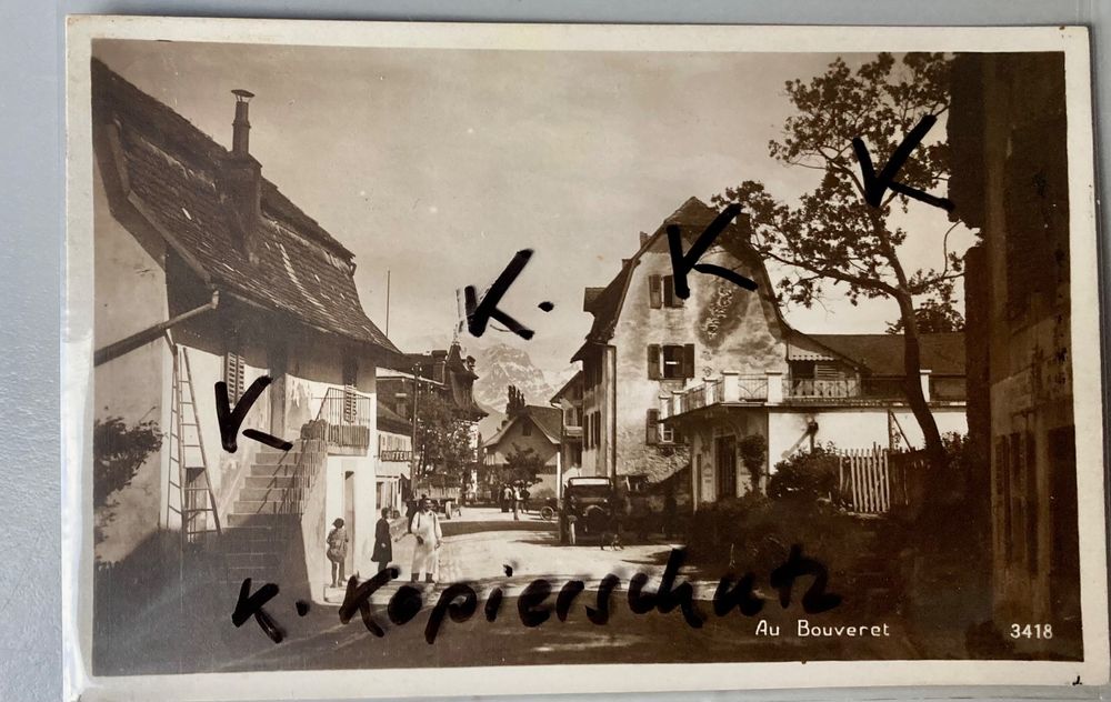 Le Bouveret Au Bouveret Belebte Karte Kaufen auf Ricardo