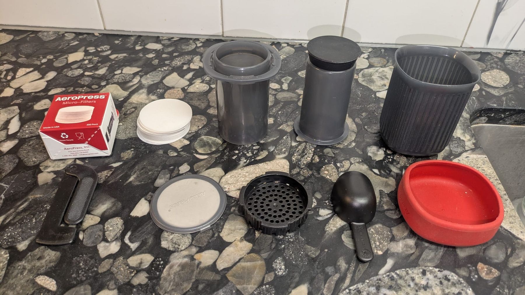 Kaffeemaschinen & Espressomaschinen: Aeropress go – Gebraucht aus Eriswil von swe_t72b