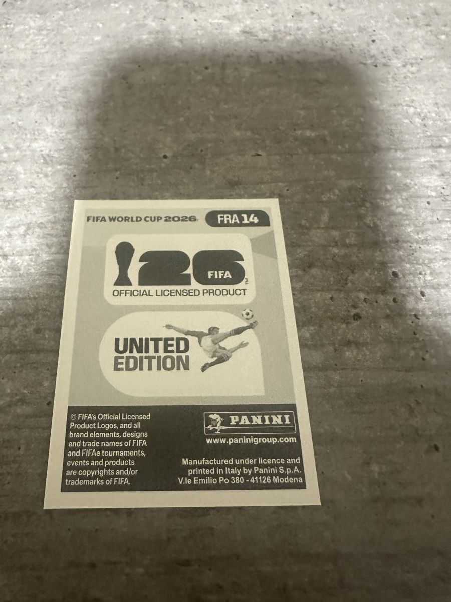 Panini Carte collezionabili: FRA 14 , FIFA WORLD CUP 2026 PANINI  – Nuovo (secondo la descrizione) da Frauenfeld venduto da 1PegPeg1 1