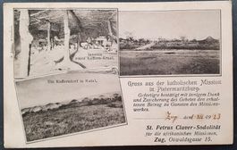 Zug 1923 - St.Petrus Claver-Sodalität - Mission