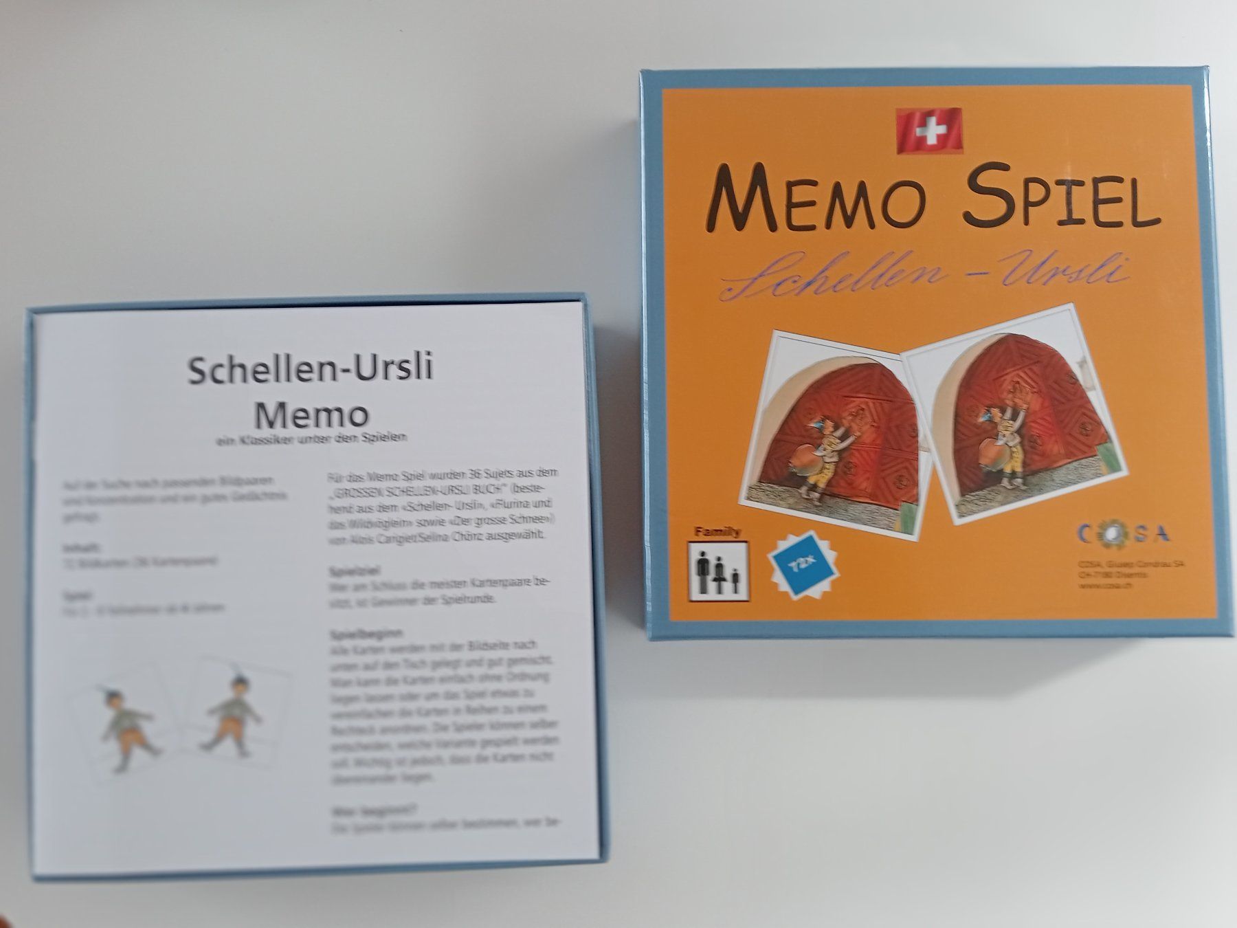 Giochi: Memory "Schellen Ursli", Spieleklassiker NEU! – Nuovo (secondo la descrizione) da St.Niklausen LU venduto da Wirdbereitsverwendet 4