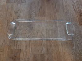 Glas-Kuchen Platte (neu) original Glasi