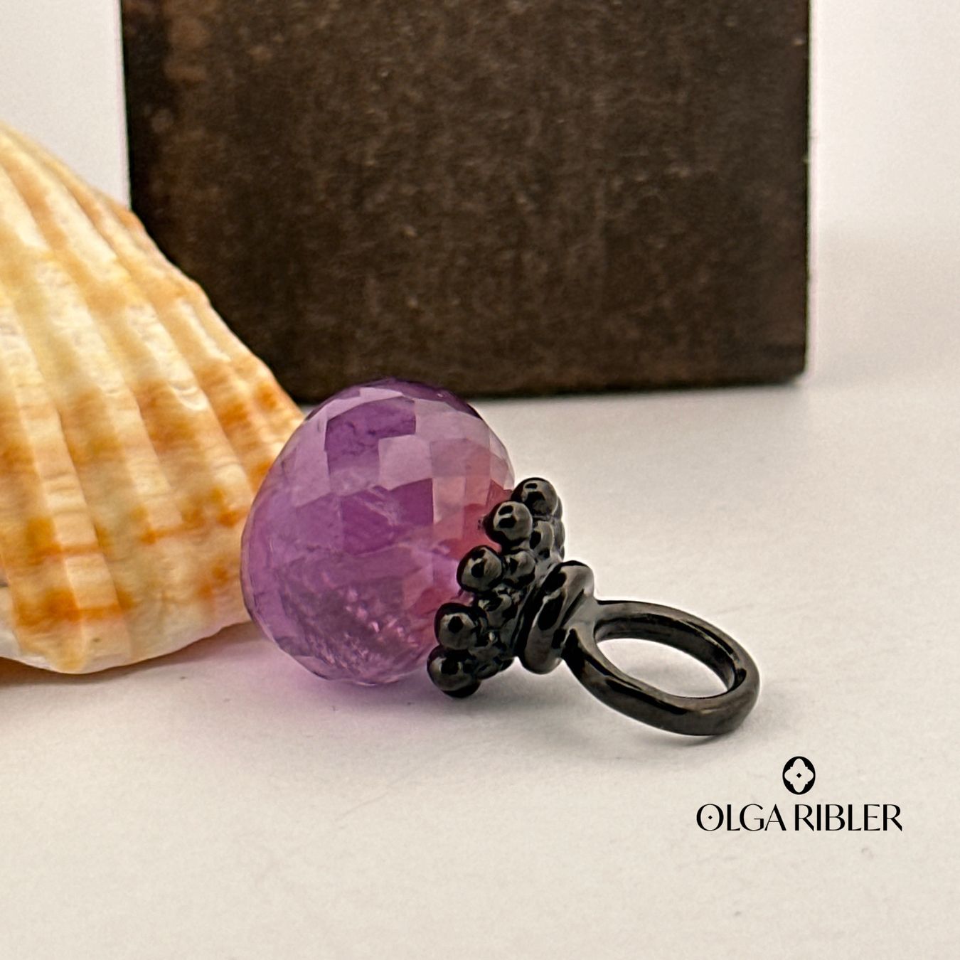 Olga Ribler Ciondoli: Anhänger mit Amethyst – Nuovo (secondo la descrizione) da Luzern venduto da MonikaS03 2