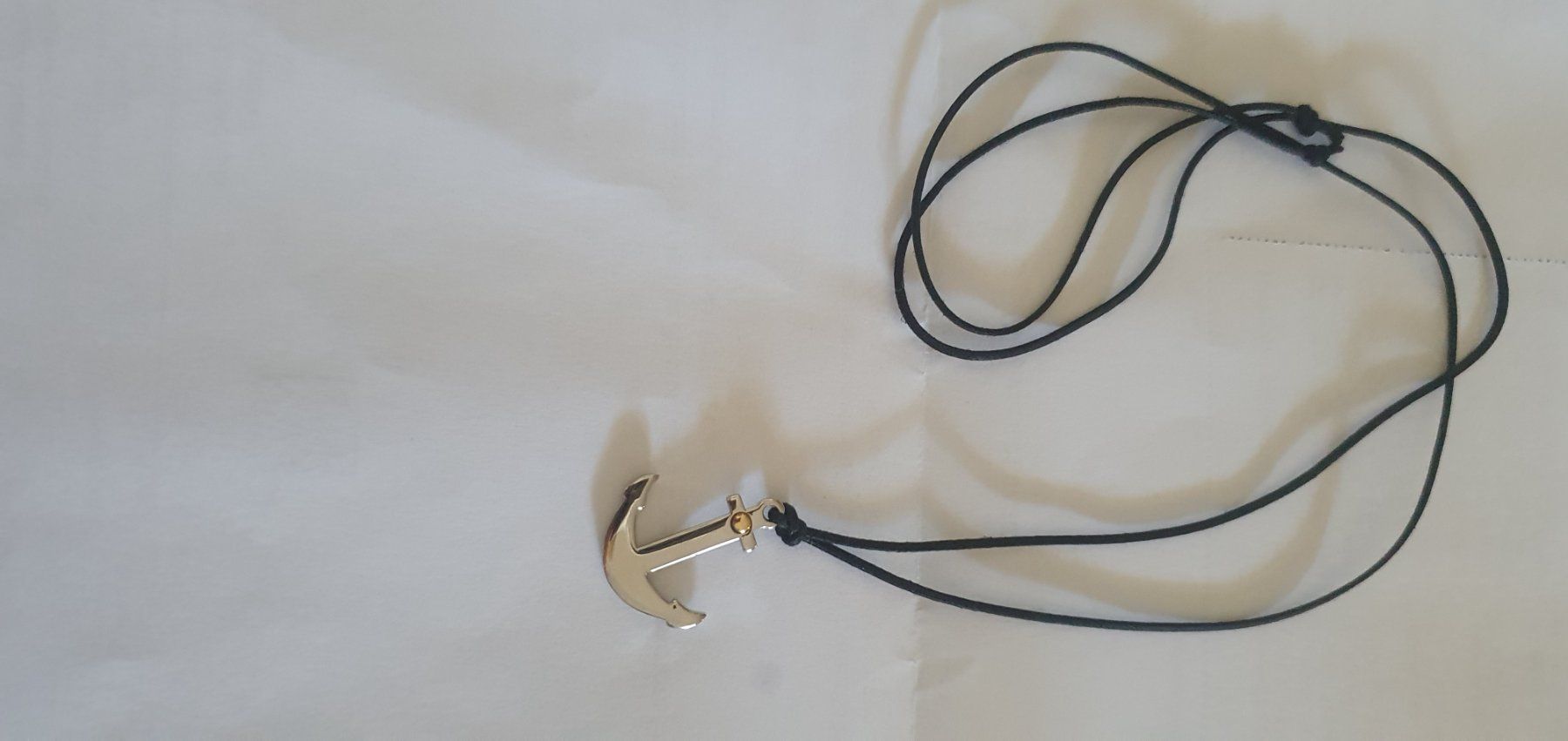 Ketten: collana con ciondolo ancora in acciaio – Neu (gemäss Beschreibung) aus minusio von Leg_elliot02