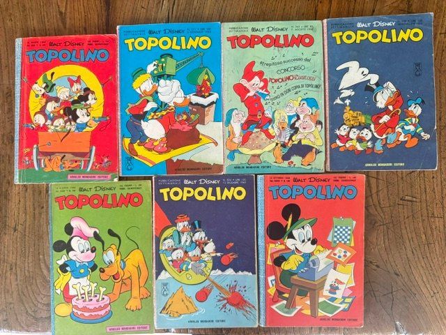 Fumetti: 7 TOPOLINI 3 CON FIGURINE – Usato da Davesco-Soragno venduto da kappas