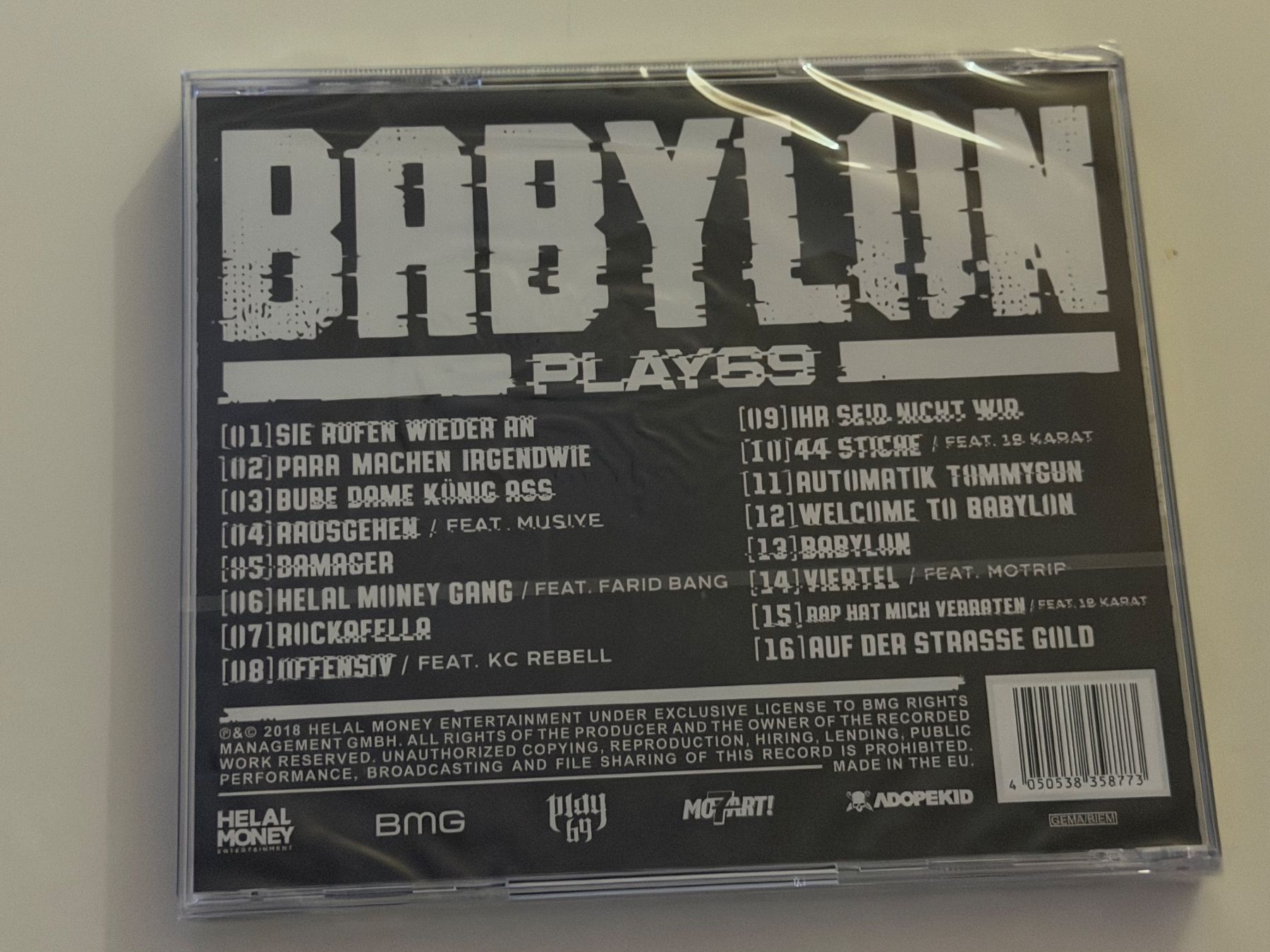 CDs: Play69 - Babylon – Neu und originalverpackt aus Altstätten SG von sheamus 1