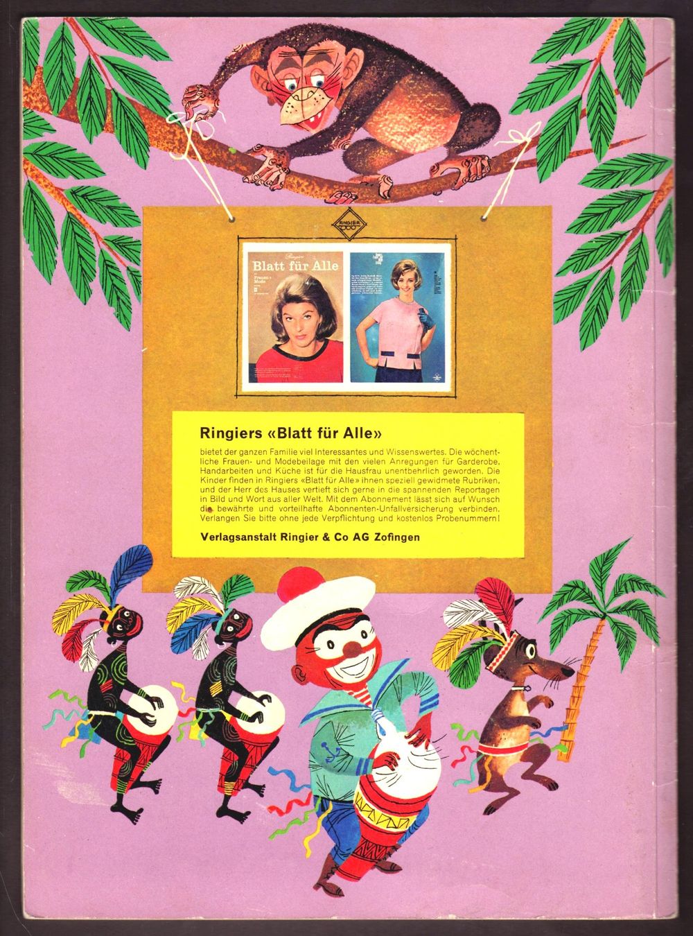 Ringgi und Zofi, am blauen Nil, Heft Nr. 16 / 1963, Rarität (Gebraucht ...