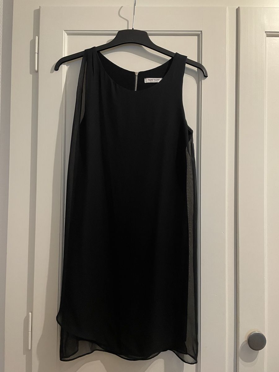 Kleider: Kurzes schwarzes Kleid, S – Neu (gemäss Beschreibung) aus aarau von A.Naef