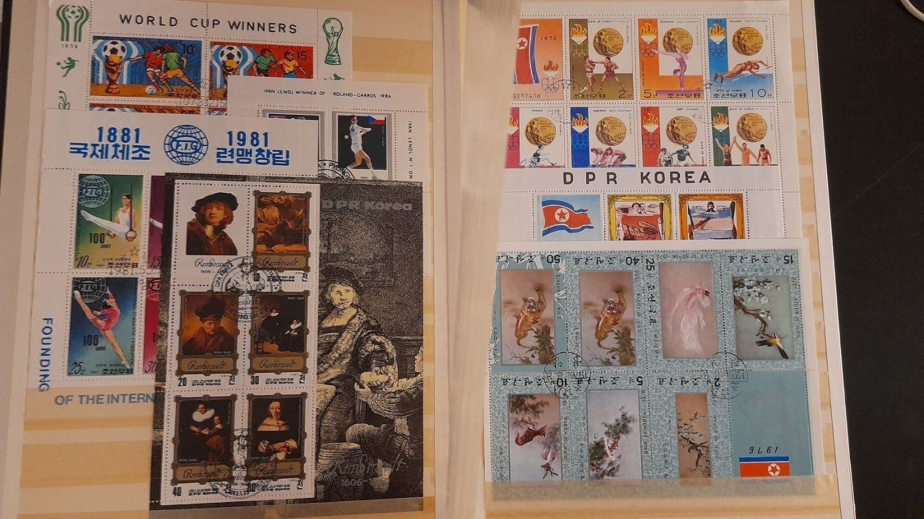 Tutti i francobolli: Sonderblocks Korea mit Album – Usato da Balgach venduto da SIMEON27 2