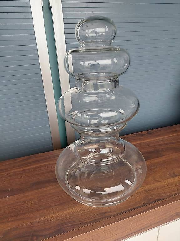 Bicchieri: Wunderschöner grosser Glasbehälter mit Deckel – Usato da Obfelden venduto da Foto_Bild_Kunst_Buch