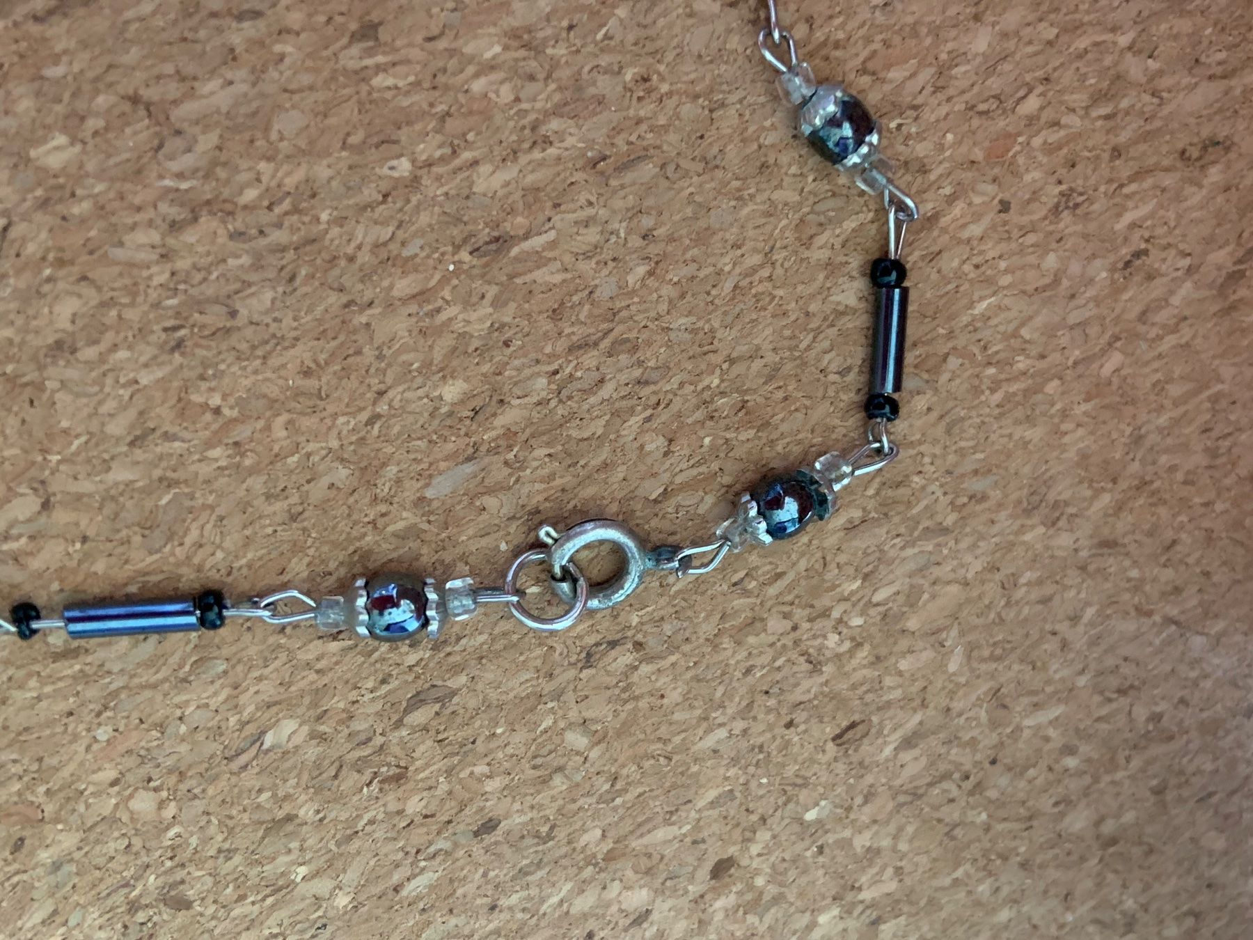 Ketten: Kette antrazith Fein leicht (ca 36cm) – Gebraucht aus Dittingen von Bijoubelle 5