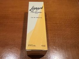 Leonard de Leonard Eau de Toilette 4ml, vintage Miniatur