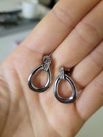 Clean-chic Ohrringe aus Edelstahl und Zirkonia