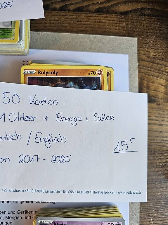 Carte collezionabili: Orginal pokemonkarten – Usato da St. Margrethen SG venduto da rit_2j6y