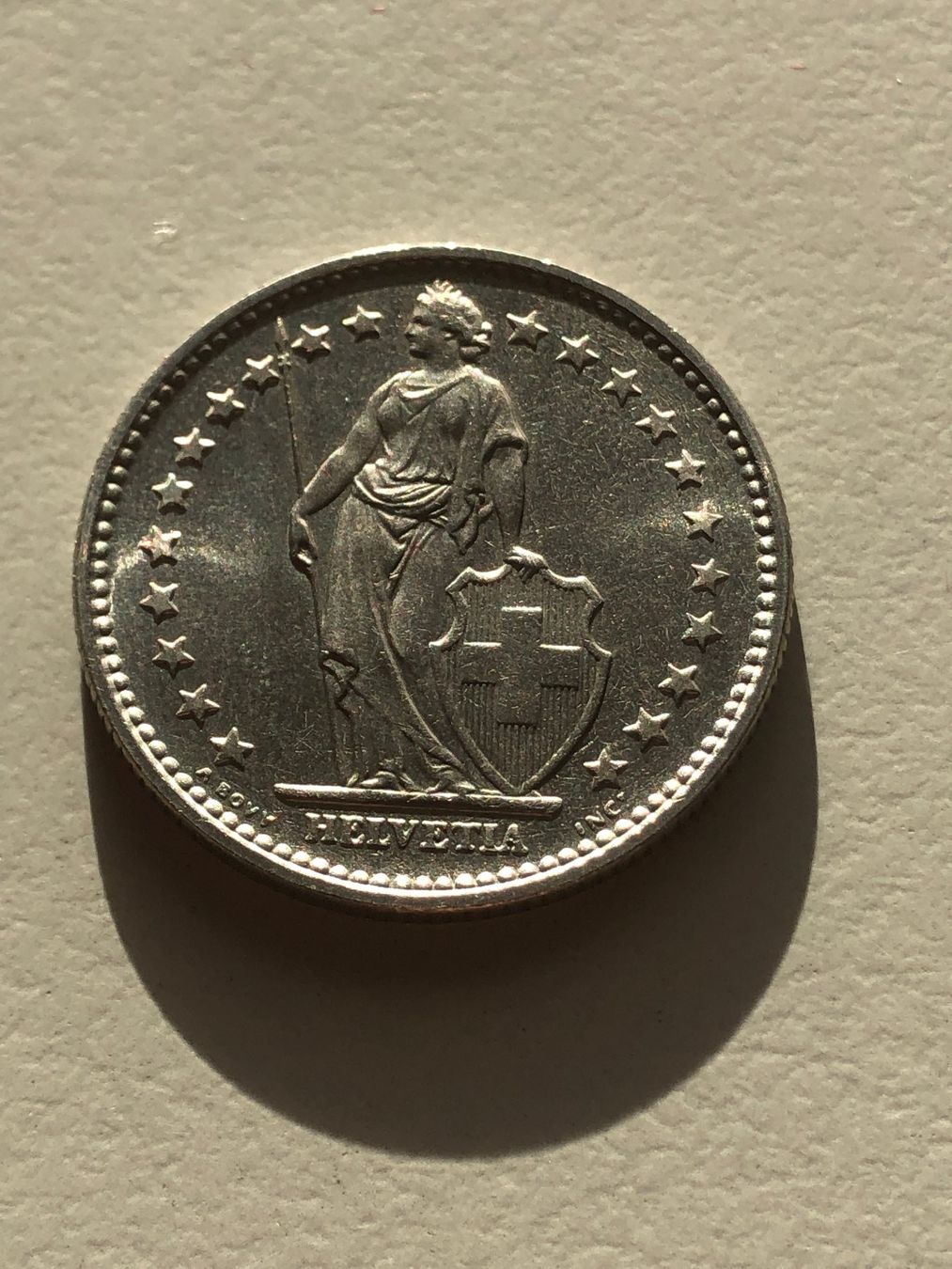 Tutti le monete: 2 Fr. 1972 Top – Usato da Schötz venduto da Odpa 1