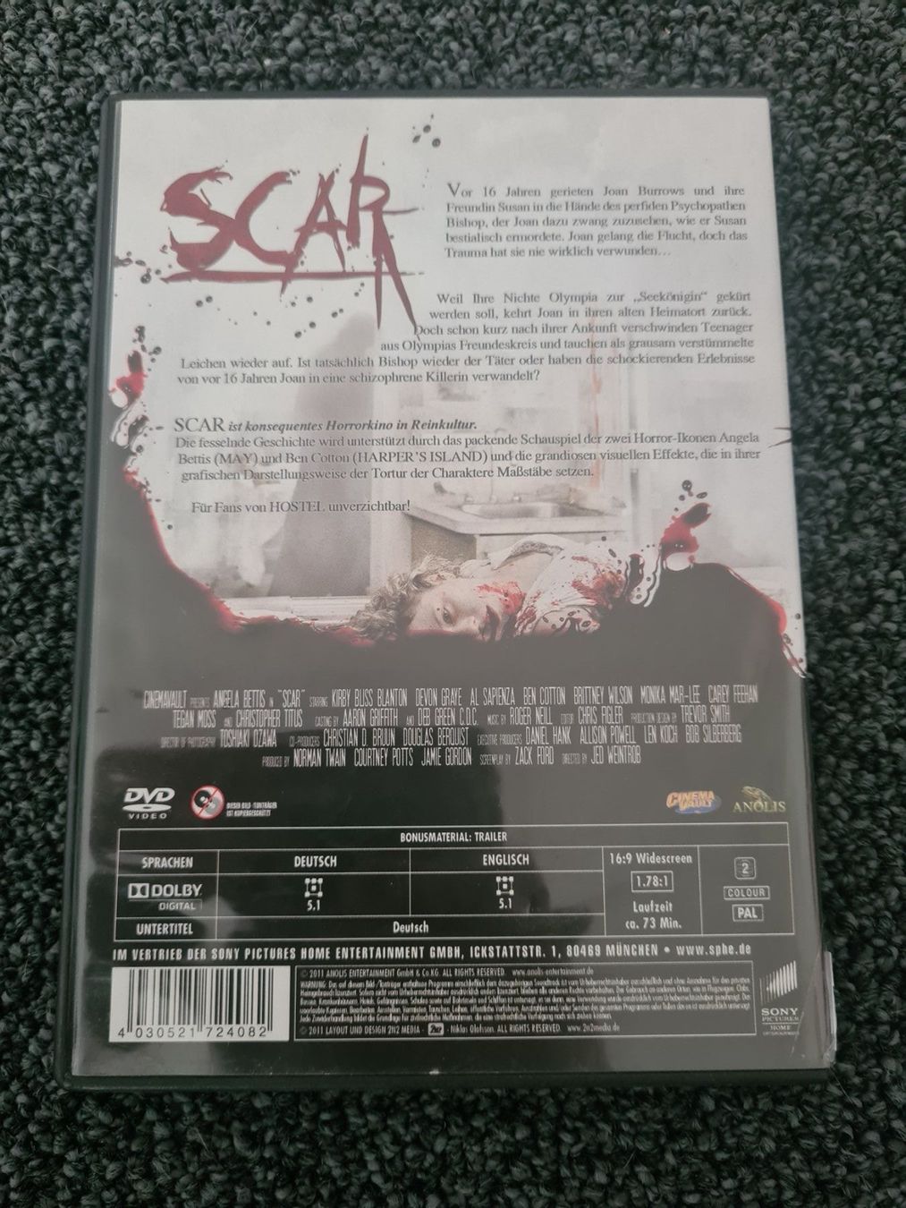 Tutti i DVDs: SCAR (11545) – Usato da Ruswil venduto da jan_bxl5 1