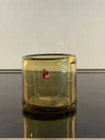 Vase Glas braun-grün Holmegaard Per Lütken 1959