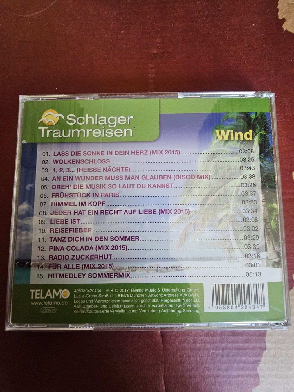 CDs: CD - Wind - Heisse Nächte (Schlager, 2017) – Gebraucht aus Biberist von Foolio0 1