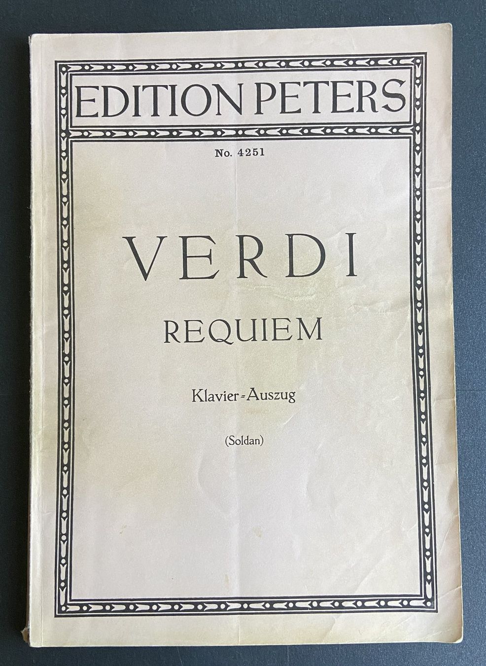 Libri: Notenbroschüren Klassik "Verdi" – Usato da Böckten venduto da Hansi36 3