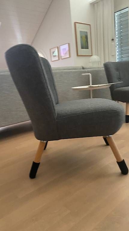 Poltrone: Sessel Stoffbezug grau – Usato da Zug venduto da Evergreen41