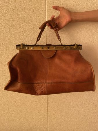 Vintage Tasche aus Leder, Top Zustand, Braun!