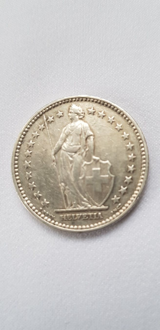 Tutti le monete: 2 Franken 1886 Schweiz – Usato da Dällikon venduto da Toyfan 3
