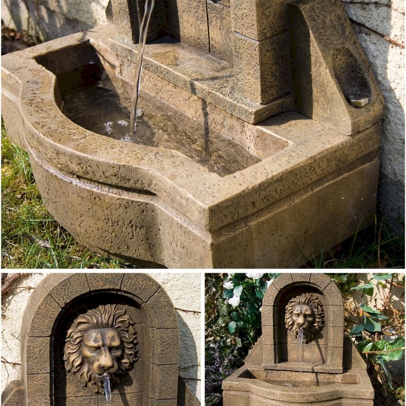 Teiche & Zierbrunnen: STILISTA Gartenbrunnen LEON – Neu und originalverpackt aus Bottighofen von zaap 4