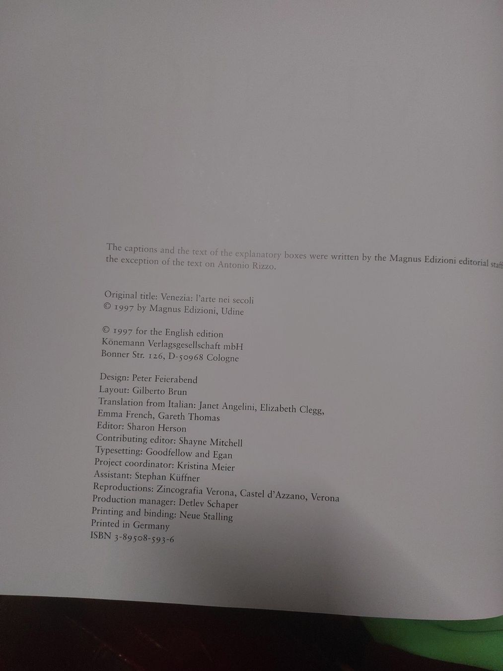 Libri: Venice: Art and Architecture - Hardcover – Usato da Grüningen venduto da egy_7jxc 2