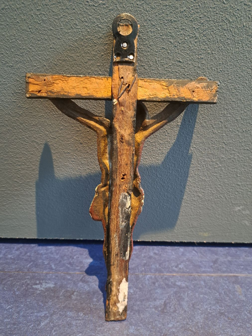 Statuette: Antikes Kruzifix Gusseisen – Usato da bad zurzach venduto da jue_5xhl 2