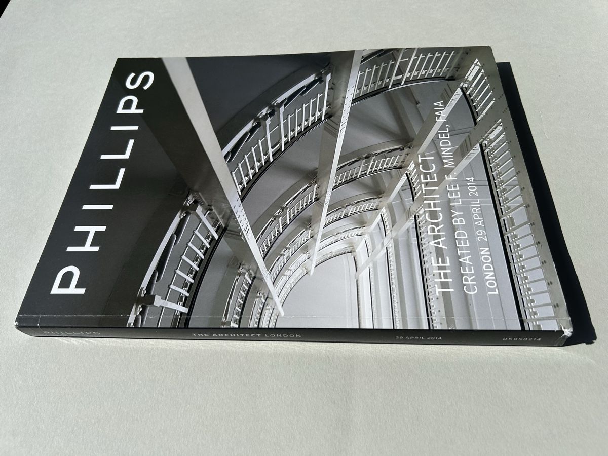 Libri: Phillips "The Architect" Book - Lee F. Mindel, FAIA – Usato da Zürich venduto da Coffeetable88 8