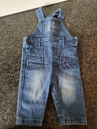 Baby Latzhose Baby Club Jeansblau Grösse 68