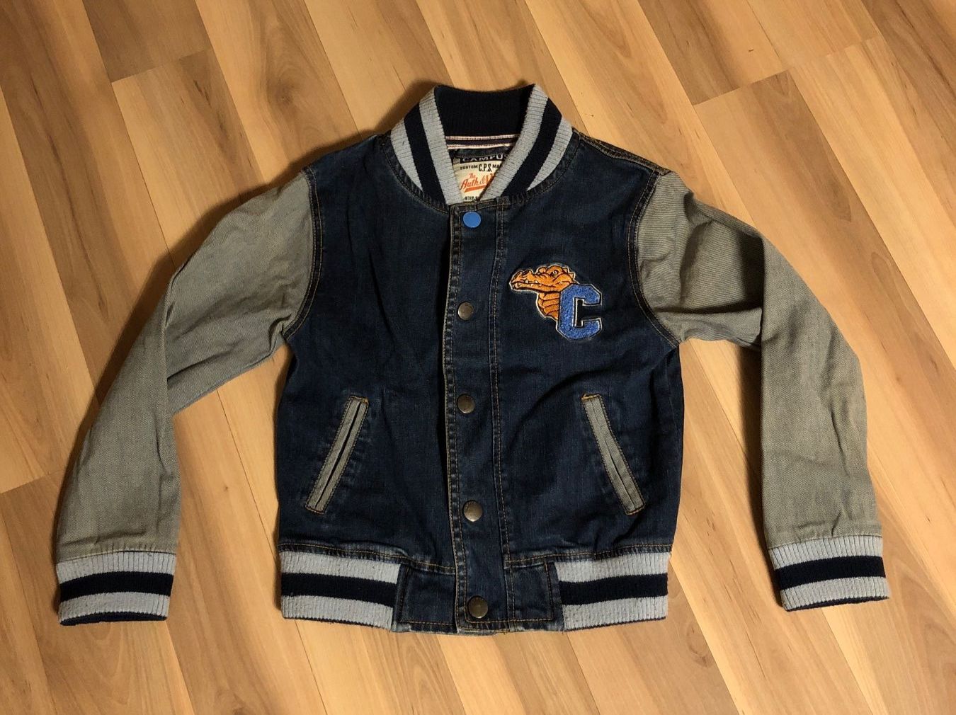 Giacche & Cappotti: Jeansjacke Grösse 116 – Usato da Vilters venduto da san_2t9g