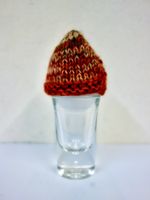 Handgestrickte Eierwärmer Mütze Handarbeit gestrickt neu
