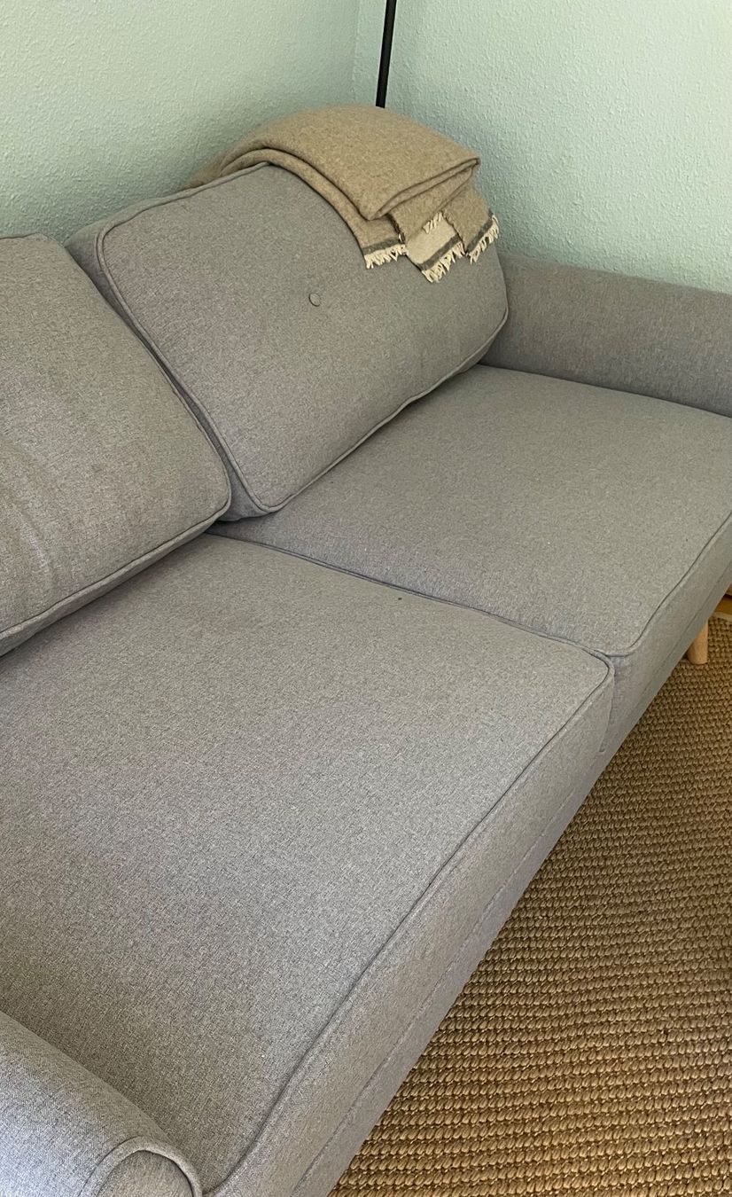 Gonser Sofas: Schlafsofa Sitzer, grau – D'occasion à Regensberg par Cooky0 2