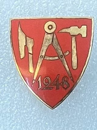 Basler Placchette & Badge: BASEL, ZUNFT ZU SPINWETTERN - ZUNFTABZEICHEN – Usato da Basel venduto da lagavulin02