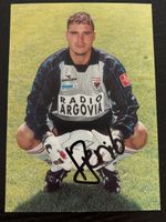 Signierte Karte Ivan Benito FC Aarau 2000/01