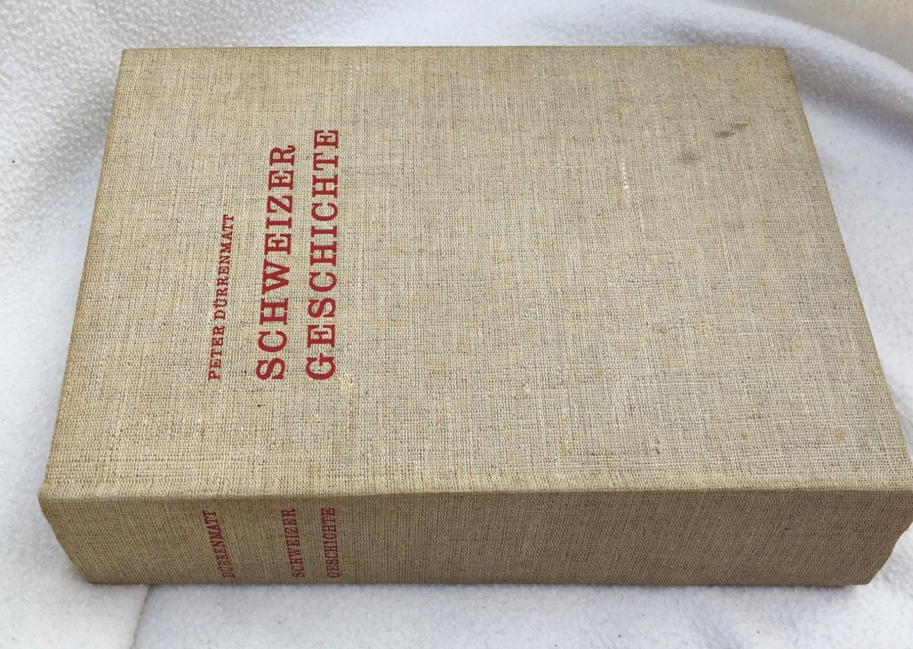 Bücher: Buch - Peter Dürrenmatt - Schweizer Geschichte - 1963 – Gebraucht aus Magden von DorotheaKL