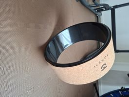Tone Up Rad, neuwertig, Kork Yogarad für optimale Dehnung!