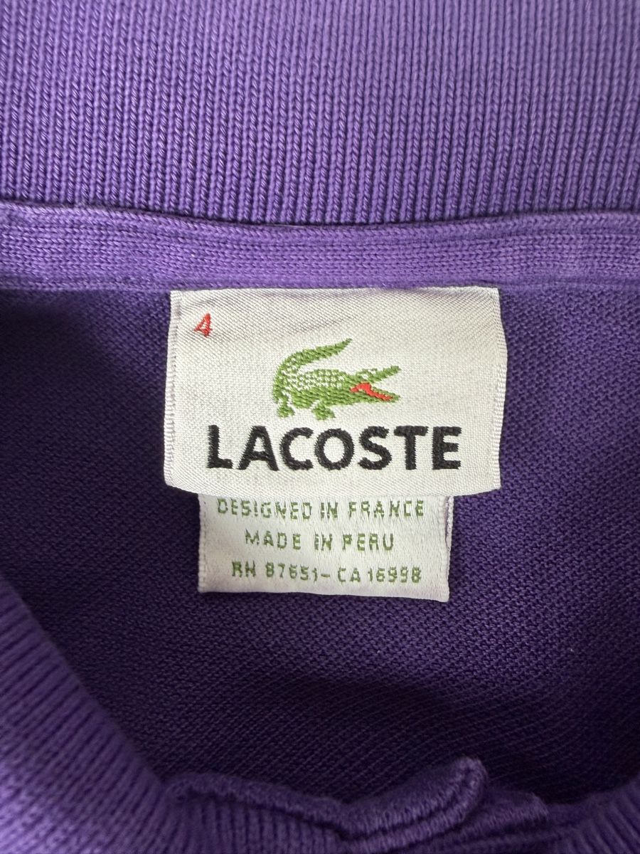 Lacoste Magliette Polo: Polo Lacoste violet - M #52 – Nuovo (secondo la descrizione) da Hauterive NE venduto da Leo_o 2