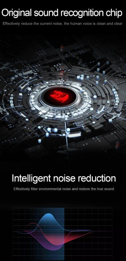 Microfoni: REDRAGON Seyfert Mikrofon Stativ Studio Audio 3,5mm – Nuovo e nell'imballaggio originale da Romanshorn venduto da pfimex 4