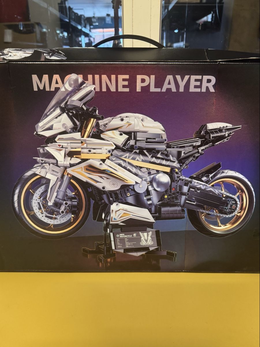 Giocattoli: NEU Machine Player Motorrad Baustein  – Nuovo (secondo la descrizione) da Schlieren venduto da Freundlich02 2